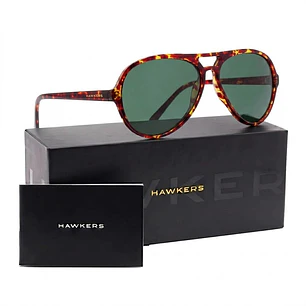 Lentes de Sol Hawkers SOUTH BEACH HSOU22CETP Marron Tortuga Unisex Talla 57mm
