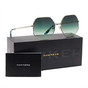 Lentes de Sol Hawkers LUMINA HLUM24SEM0 Verde Degrade Unisex Talla 57mm