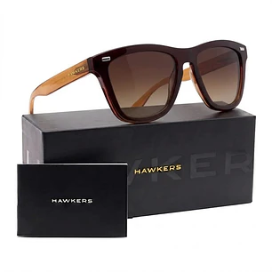 Lentes de Sol Hawkers ONE VENM RAW HOVR24WWTC Marron Degrade Unisex Talla 53mm