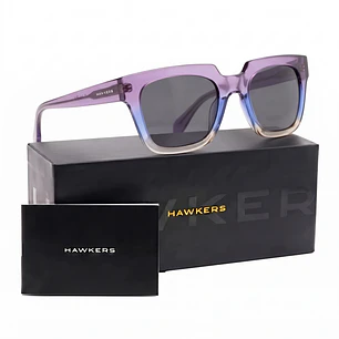 Lentes de Sol Hawkers Row X HROW24VGX0 Lila Transparente Unisex Talla 50mm