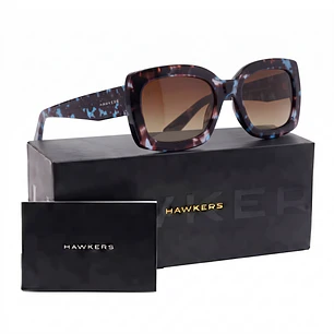 Lentes de Sol Hawkers Trendset HTRE24CWX0 Azul Carey Unisex Talla 54mm