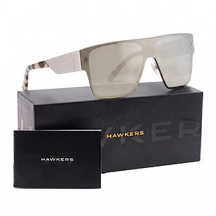 Lentes de Sol Hawkers Long Island HLIS22SJM0 Beige Espejado Unisex Talla 145mm
