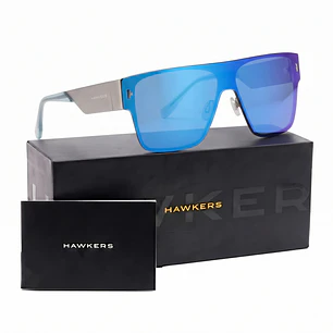 Lentes de Sol Hawkers Long Island HLIS22SLM0 Azul Espejado Unisex Talla 145mm