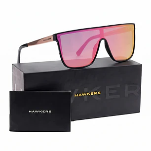 Lentes de Sol Hawkers Weed - Paula Echevarria HWEE23BKTE Lila Espejado Unisex Talla 142mm