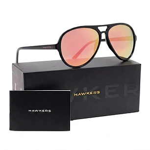 Lentes de Sol Hawkers SOUTH BEACH HSOU22BKTP Rosa Espejado Unisex Talla 57mm