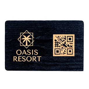 QRs para Reviews | Contactless em madeira | Loja online 
