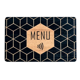 QRs para Reviews | Contactless em madeira | Loja online 