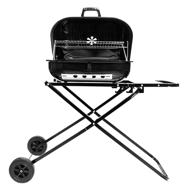 Parrilla Carbón Plegable Con Ruedas Camping Premium/ Ng home 4