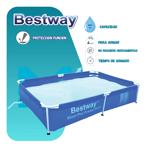 Piscina Estructural 1000 L Bestway