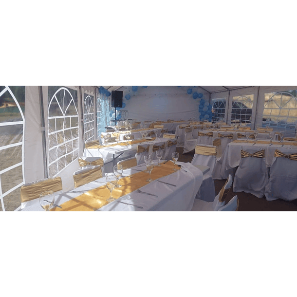 Carpa ELITE 10×5 para Eventos | PVC Impermeable Reforzado – NG Home 10