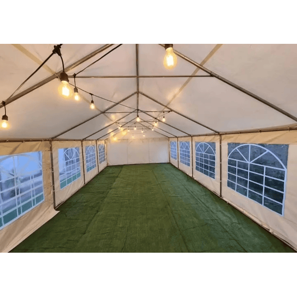 Carpa ELITE 14x7 Impermeable para Eventos - PVC Alta Resistencia | NG Home 30