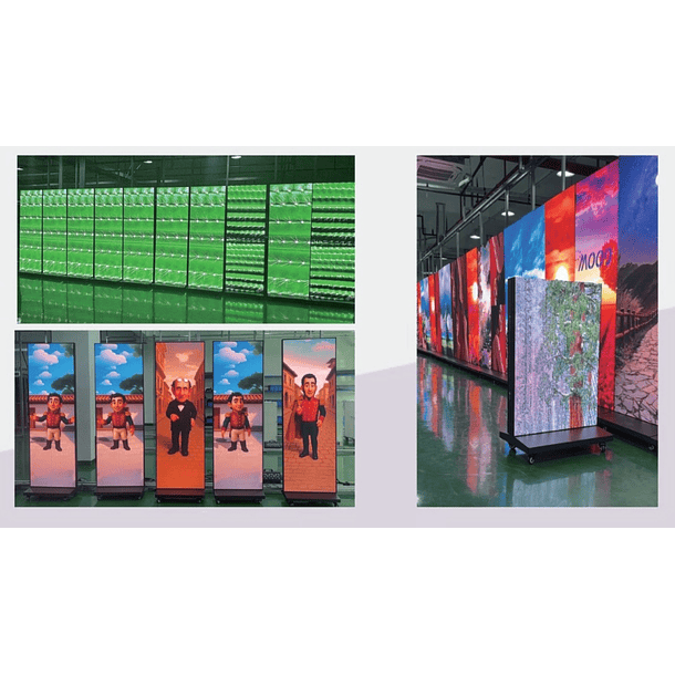 Pantalla LED Vertical P1.86 Plegable Profesional + Case | NG Home 3