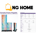 Pantalla LED Vertical P1.86 Plegable Profesional + Case | NG Home 2