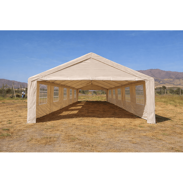 Carpa 3x12 para Eventos de Poliéster Impermeable | NG Home