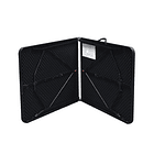 Mesa Plegable Rectangular 180 Cm Negro | NG Home 2