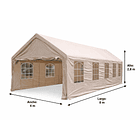 Carpa 4x8 para Eventos – Impermeable, Elegante y de Alta Resistencia | NG Home 29