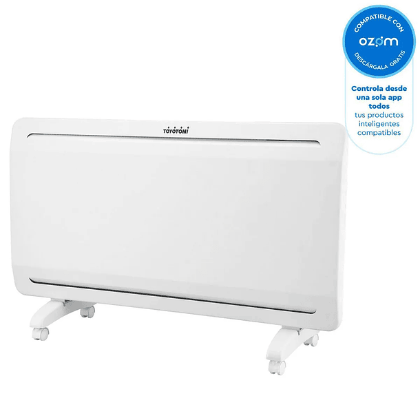 Convector Eléctrico con Wifi 2000 W Convección CE-2072W Blanco