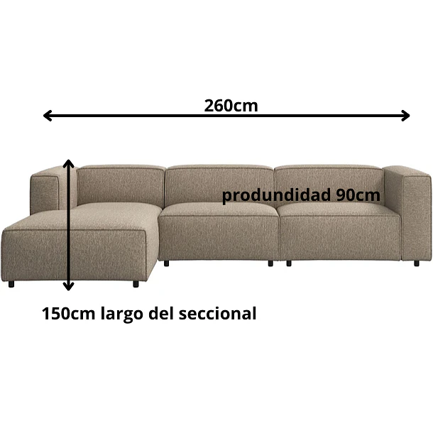 SOFÁ LIVING SECCIONAL FRANCIA | NG Home 7