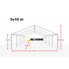 Carpa ELITE 10×5 para Eventos | PVC Impermeable Reforzado – NG Home 4
