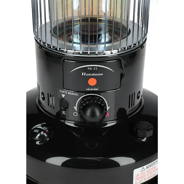 Estufa Parafina Mecha 2,5 kW RB-25 Toyotomi | Nueva sellada en su caja 3