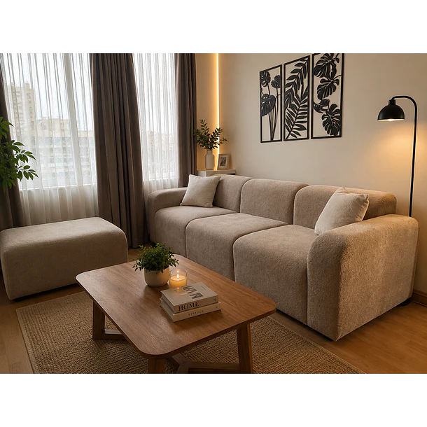 Sofá Living Seccional Modelo Sevilla | NG Home 3