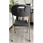 Silla plegable alta resistencia Negra | NG Home 3