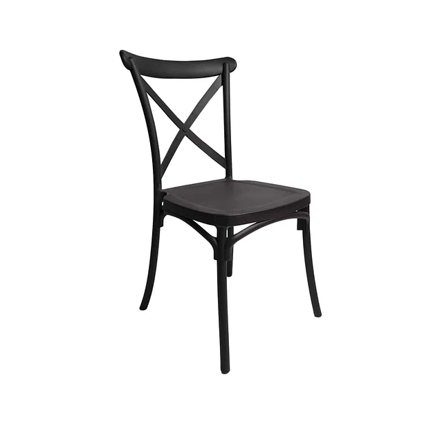 SILLA CROSSBACK NEGRO | NG Home
