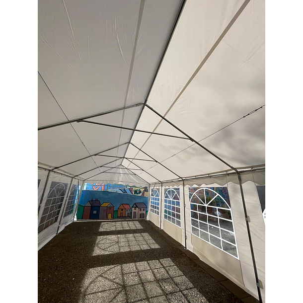 Carpa ELITE 8x4 Metros PVC ESTRUCTURA REFORZADA, IMPERMEABLE | NG Home 10