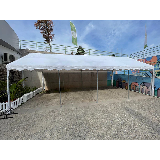 Carpa ELITE 8x4 Metros PVC ESTRUCTURA REFORZADA, IMPERMEABLE | NG Home 12