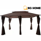 Repuesto de Techo para Pérgola Romana 3x4 Impermeable | NG Home 4