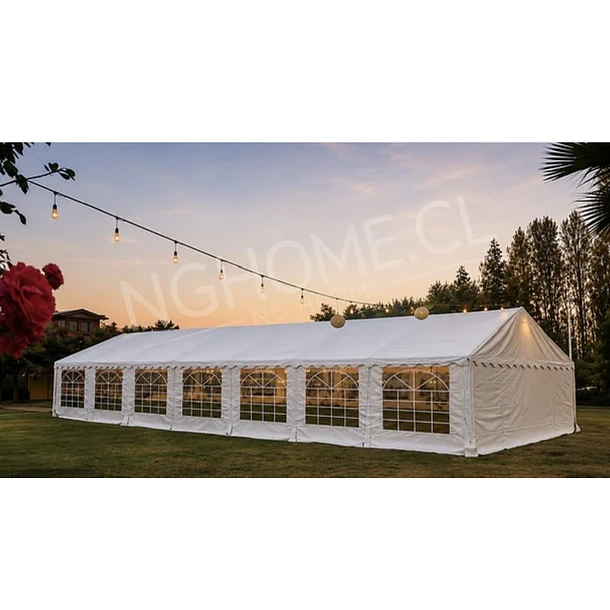 Carpa ELITE 14x7 Impermeable para Eventos - PVC Alta Resistencia | NG Home