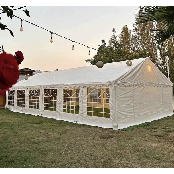 Carpa ELITE 14x7 Impermeable para Eventos - PVC Alta Resistencia | NG Home