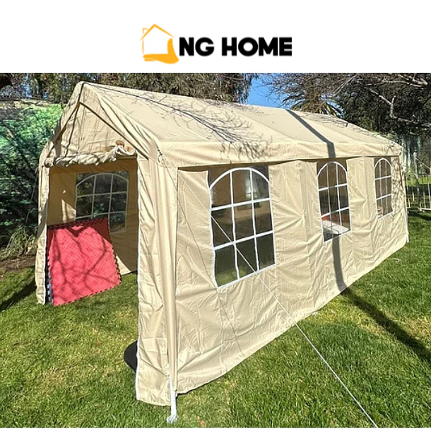 Carpa 3x6 para Eventos – Impermeable de Poliéster Reforzado | NG Home