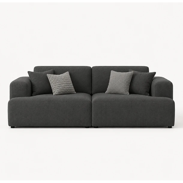 Sofá Samy 2C Tela Lino By NG Home