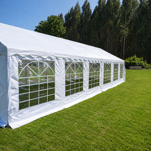 PREVENTA EXCLUSIVA - Carpa ELITE 12×6 para Eventos | PVC Impermeable Reforzado – NG Home 11