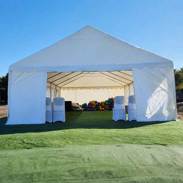 PREVENTA EXCLUSIVA - Carpa ELITE 12×6 para Eventos | PVC Impermeable Reforzado – NG Home 26