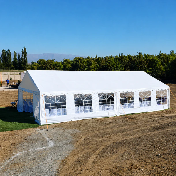 PREVENTA EXCLUSIVA - Carpa ELITE 12×6 para Eventos | PVC Impermeable Reforzado – NG Home 14