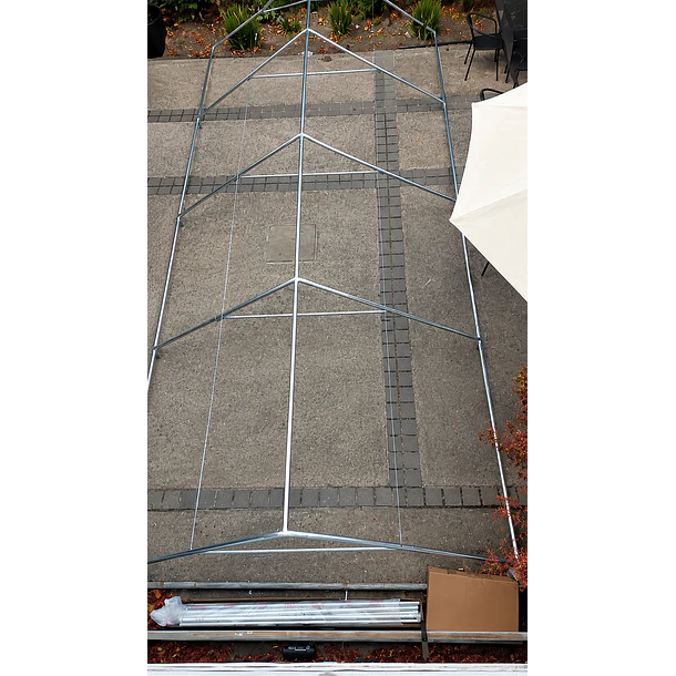 Carpa ELITE 8x4 Metros PVC ESTRUCTURA REFORZADA, IMPERMEABLE | NG Home 9