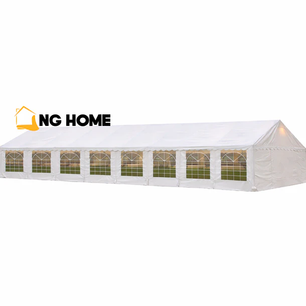 PREVENTA EXCLUSIVA - Carpa ELITE 16x8 Impermeable para Eventos - PVC Alta Resistencia | NG Home