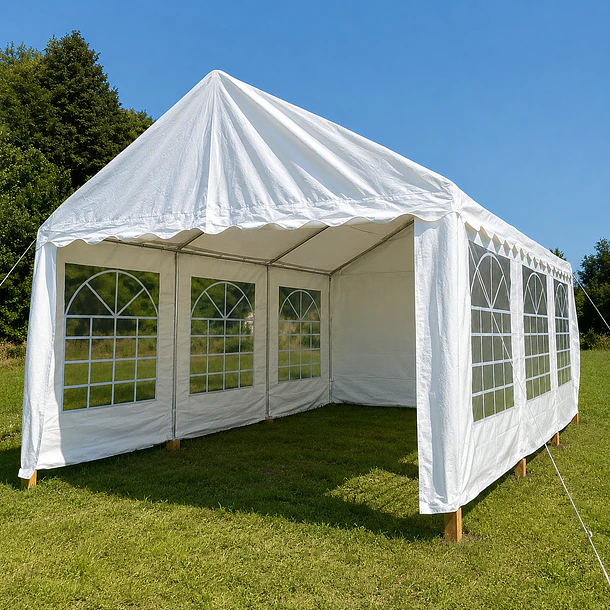 Carpa ELITE 6x3 Metros PVC ESTRUCTURA REFORZADA, IMPERMEABLE | NG Home