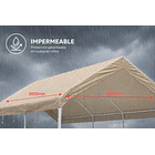 Techo Toldo Carpa 3x6 Poliéster impermeable | NG Home 2