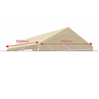 Techo Toldo Carpa 3x6 Poliéster impermeable | NG Home 1