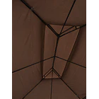 Repuesto de Techo para Pérgola Romana 3x4 Café | NG Home 5