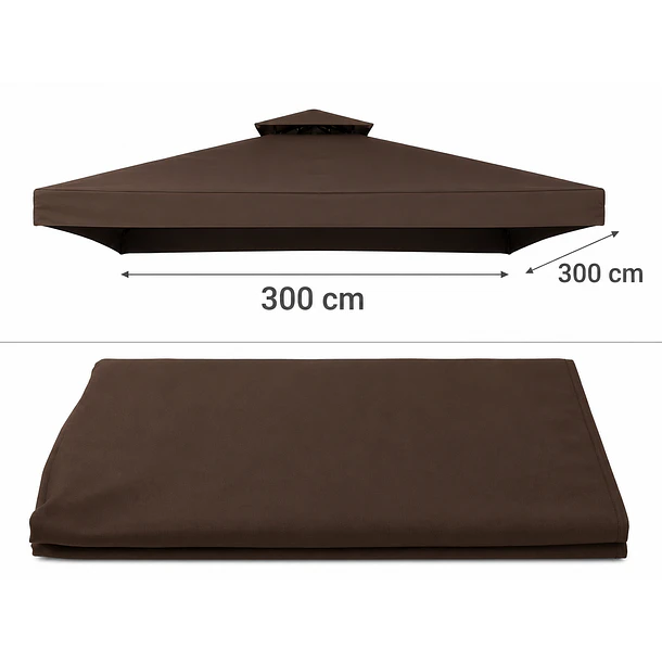 Repuesto de Techo Impermeable para Pérgola 3x3 Metros | NG Home