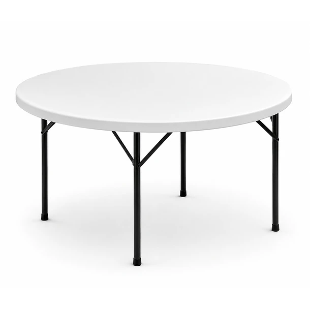 Mesa redonda blanco 120 cm | NG Home 1