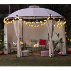 PREVENTA - Toldo Pérgola Con Cortinas Redonda 3.5m | NG Home 3