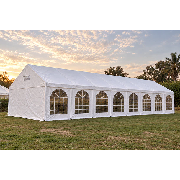 Carpa PVC 16x8 m Élite – Estructura Reforzada | NG Home