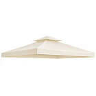 Techo Pérgola 3x3 Metros Crema | NG Home 1
