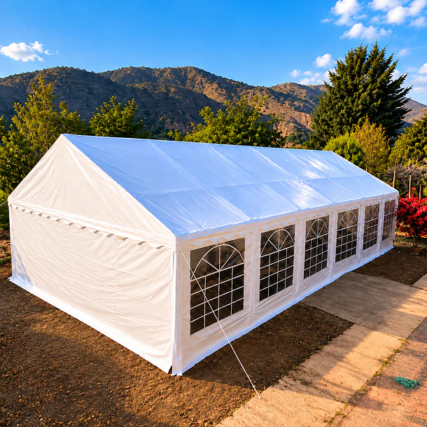 Carpa PVC 12x6 m Élite – Estructura Reforzada | NG Home