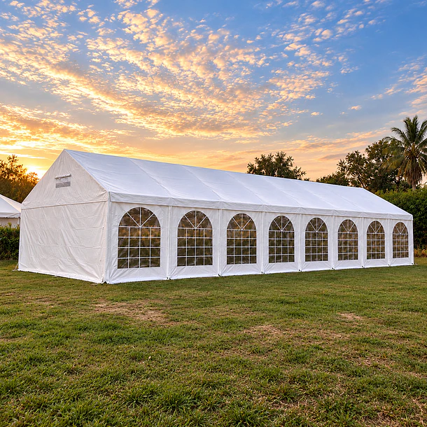 Carpa PVC 16x8 m Élite – Estructura Reforzada | NG Home